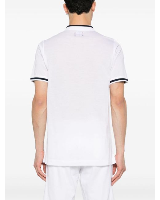 Kiton Poloshirt mit Reißverschluss in White für Herren