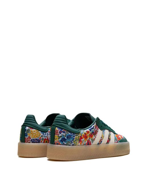 adidas X Liberty London Sambae "Liberty London Collegiate" in Green | Lyst
