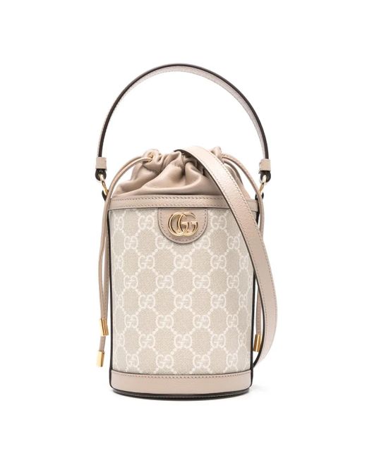 Gucci Natural Ophidia Mini Bucket Bag