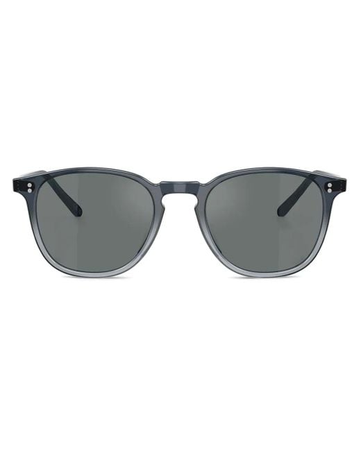 Oliver Peoples Gray Finley 1993 Sun Square-Frame Sunglasses