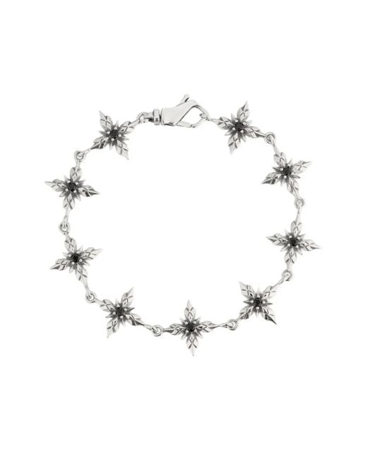 Emanuele Bicocchi Metallic Stella Ventis Embellished Bracelet