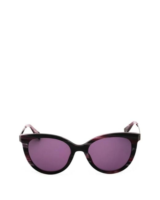 Furla Purple Round-Frame Sunglasses