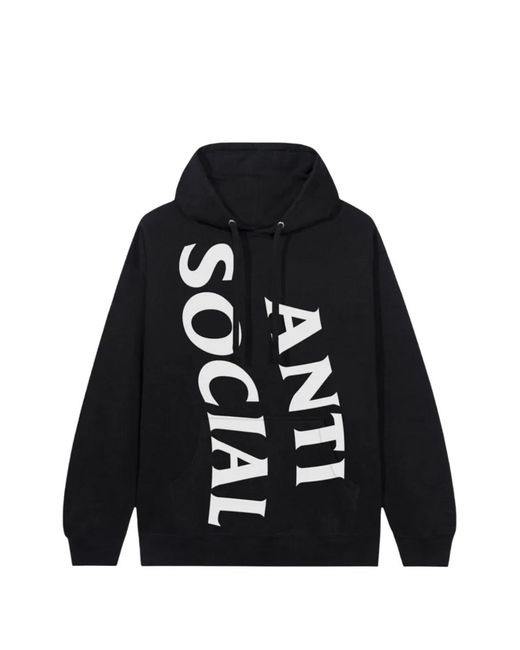 Sudadera Vertical Horizon con capucha ANTI SOCIAL SOCIAL CLUB de hombre de color Black