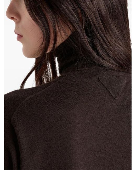 Prada Black Turtleneck Sweater