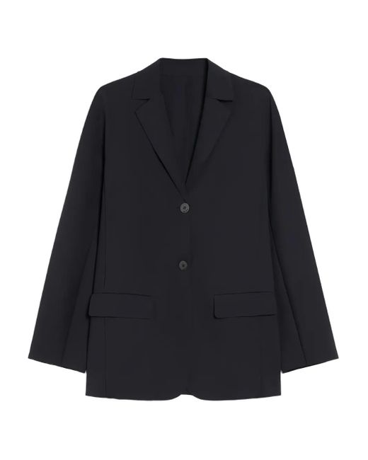Max Mara Blue Lesena Blazer
