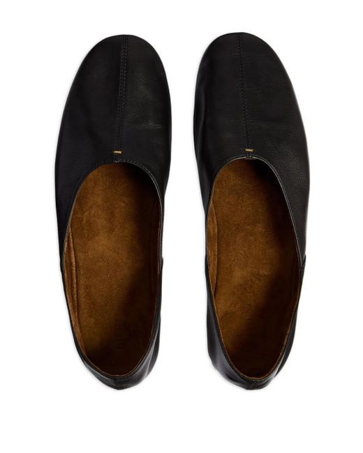 Khaite Black Jane Flat