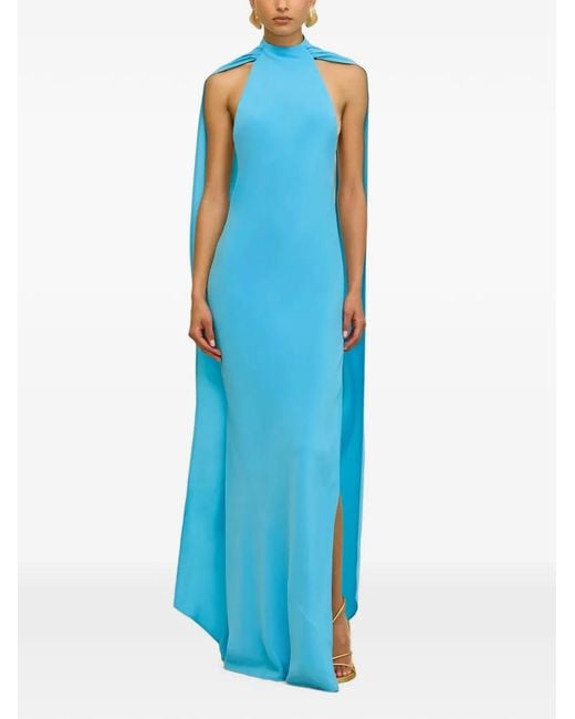 Cult Gaia Blue Doe Gown