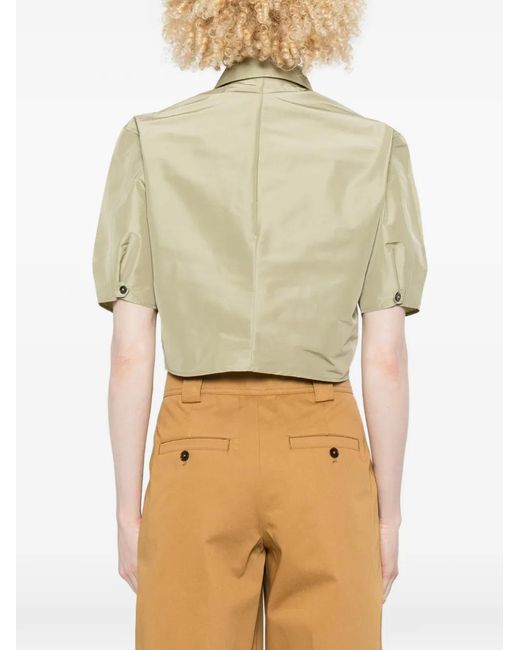Camisa Con Botones Jil Sander de color Natural