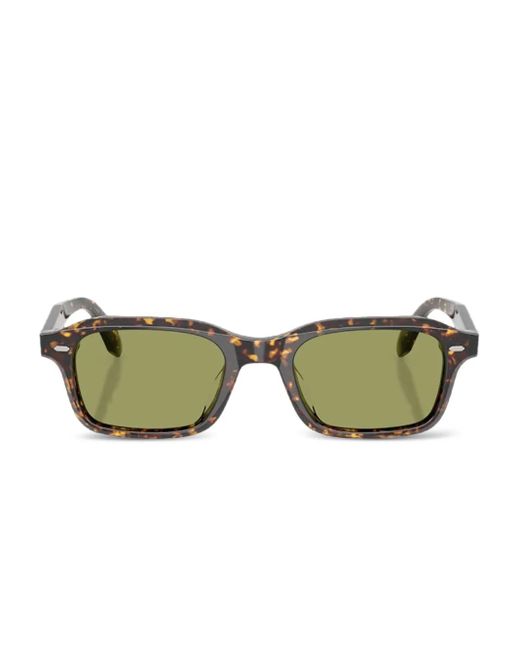 Lunettes De Soleil N.08 Sun À Effet Écaille De Tortue Oliver Peoples en coloris Green