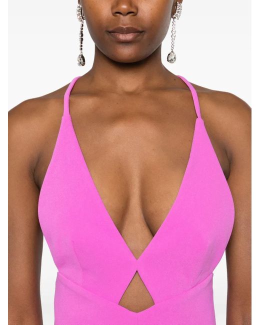 Solace London The Milly マキシドレス ピンク | Lyst