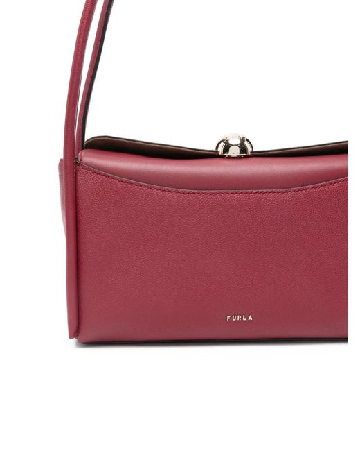 Furla Red Medium Nicole Tote Bag