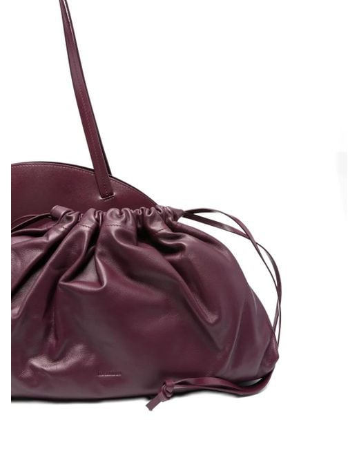 Jil Sander Curve ショルダーバッグ M Purple