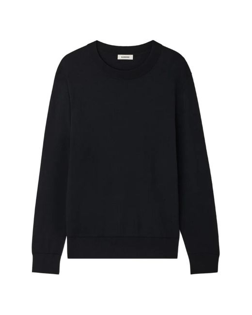 Pull À Col Rond Sandro pour homme en coloris Black