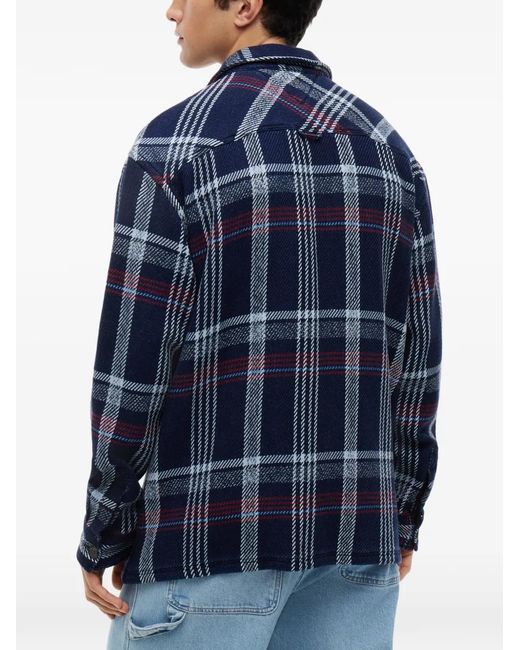 Tommy Hilfiger Blue Chemise À Carreaux for men