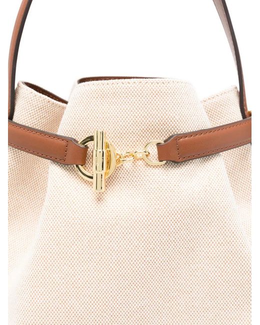 Ralph Lauren Natural "Blke" Medium Boucket Bag