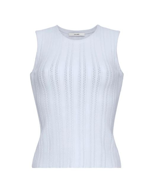 Adam Lippes Blue Brynn Top