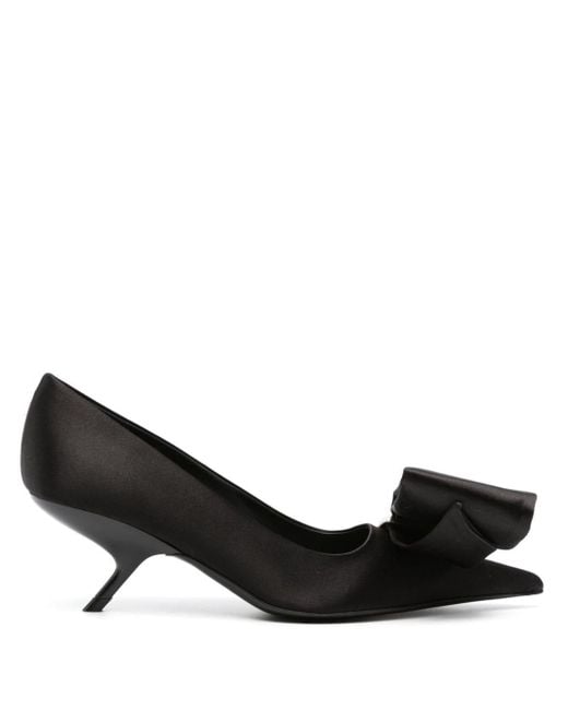 Zapatos Erica con tacón de 65mm Ferragamo de color Black