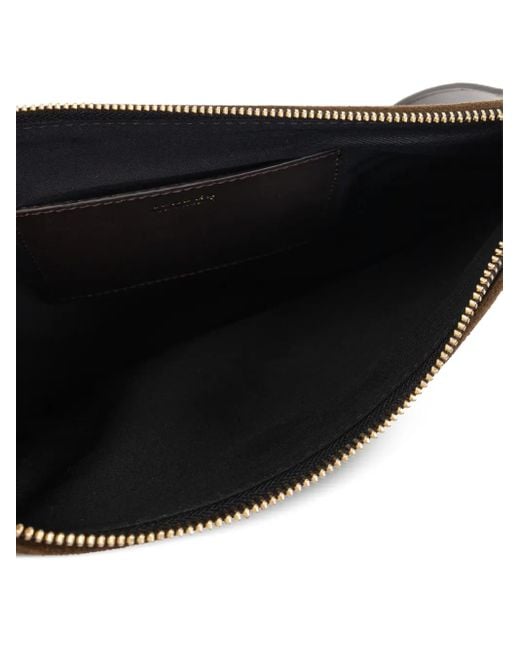 Isabel Marant Brown Oskan Soft Zip Shoulder Bag