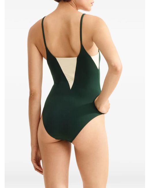 Eres Green Entrevue One Piece Swimsuit