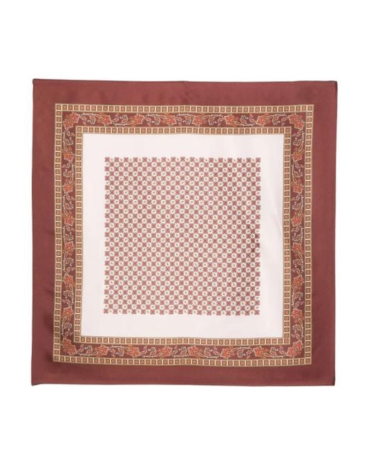 Sandro Sjaal Met Paisley-Print in het Pink