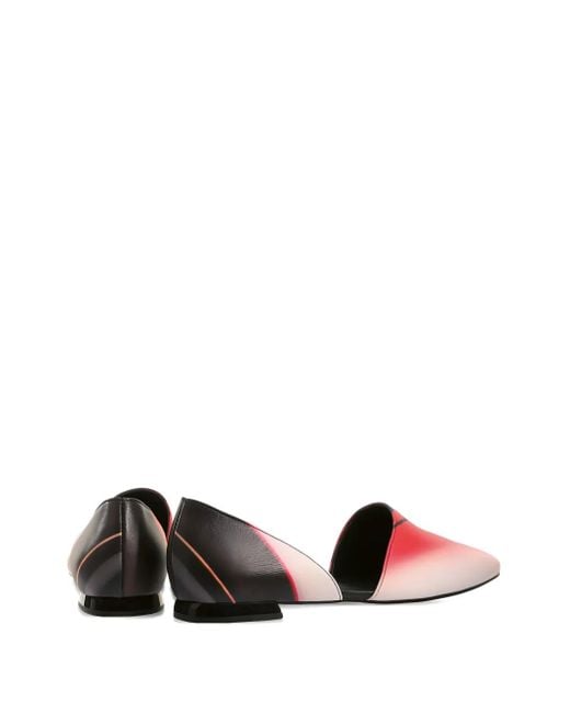 Högl Red Eve Pointed-Toe Flat Pumps