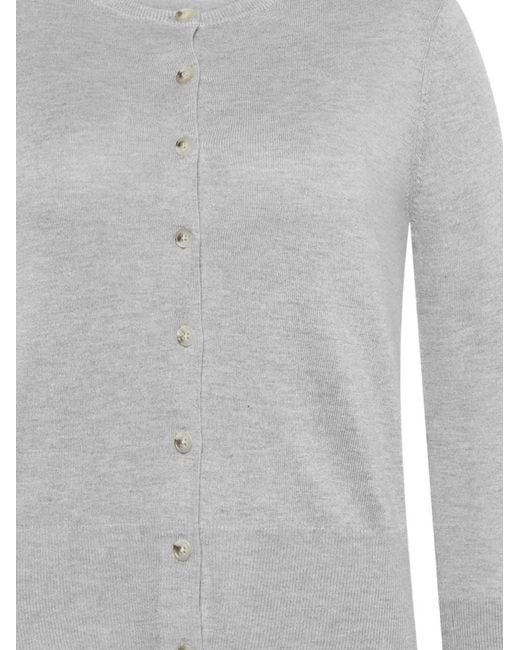 EMERSON RENALDI Gray Buttoned Cardigan