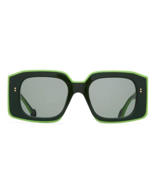 J.W. Anderson Green Bumper Sunglasses