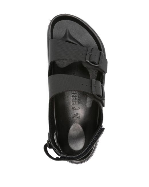 Birkenstock Black Mogami Terra Buckle-Strap Sandals