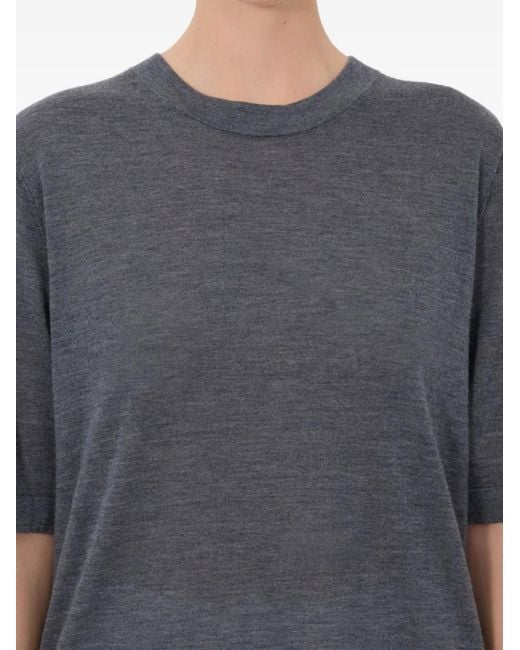 Loulou de Saison Gray Nala Short-Sleeve T-Shirt
