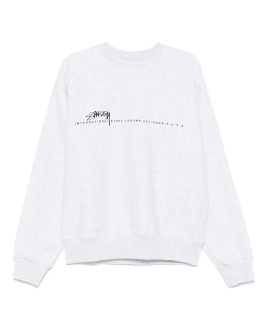 Sudadera Smooth 80 Stussy de color White