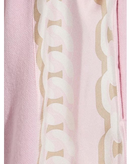Versace Pink Shorts With Pockets