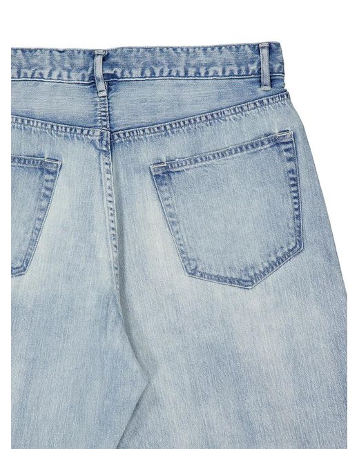 Auralee Blue Five-Pocket Jeans for men
