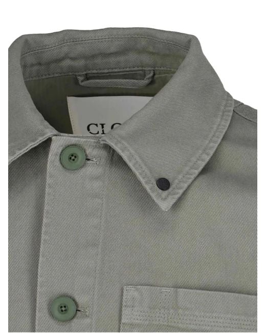 Giacca-Camicia Con Tasche di Closed in Gray da Uomo