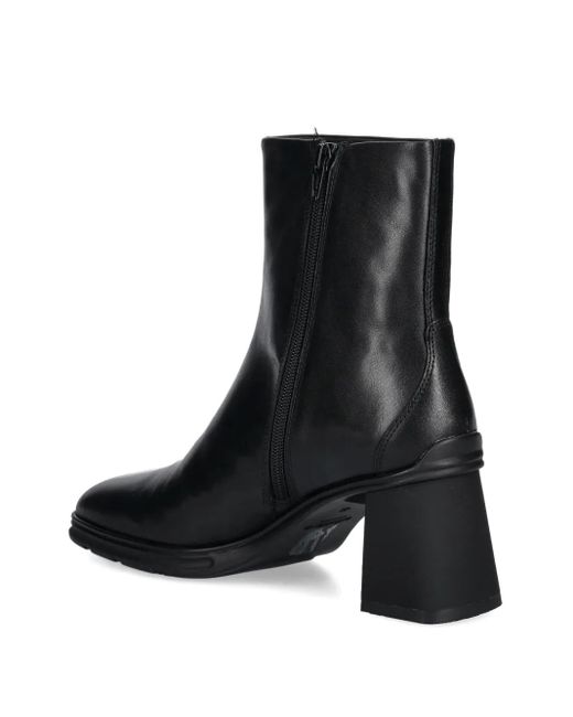 Vagabond Black Block-Heel Ankle Boots
