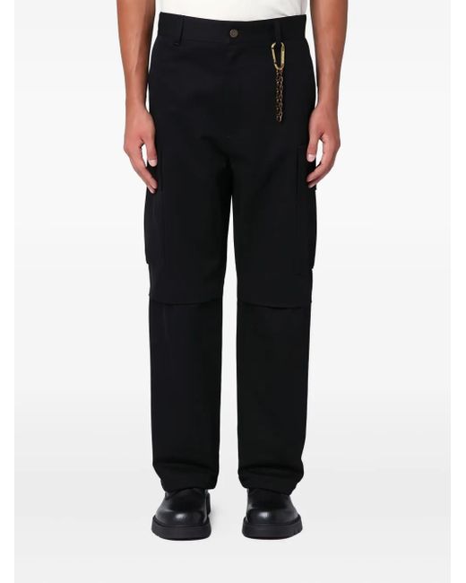 DARKPARK Black DARKPARK Saint Cargo Trousers for men