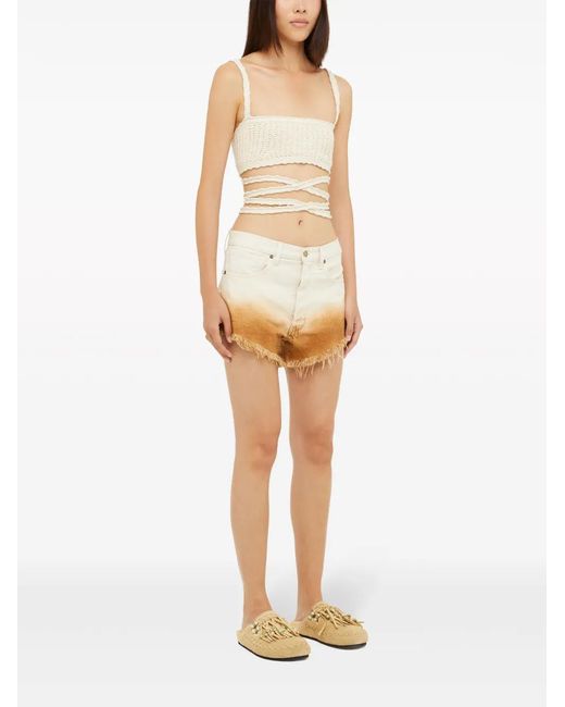 Alanui Natural Pants & Shorts