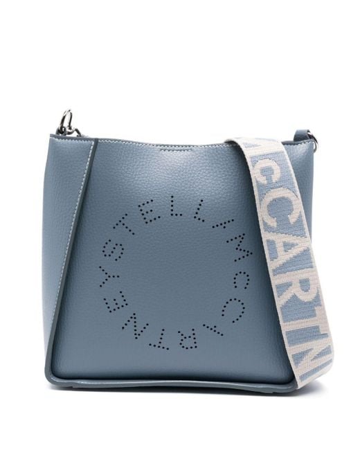 Stella McCartney Blue Logo Alter Mat Tote Bag