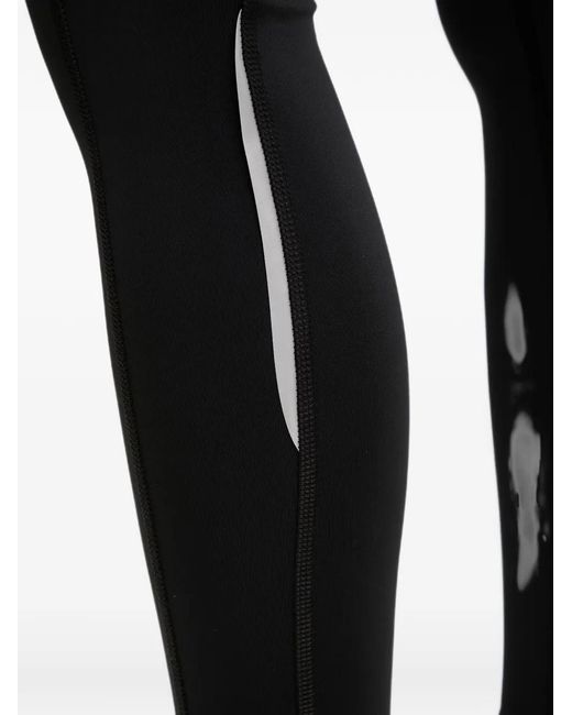 Under Armour Black Velociti Logo-Print Panelled Leggings