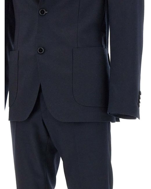 Traje Con Botones Lardini de hombre de color Blue
