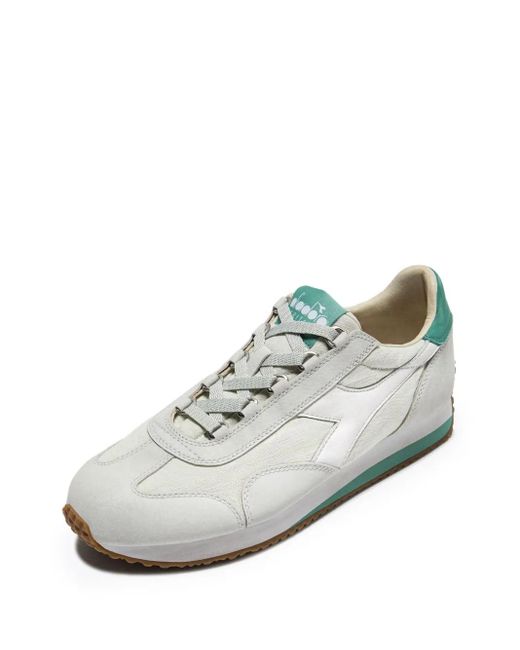 Diadora White Equipe Canvas Sw Evo Sneakers