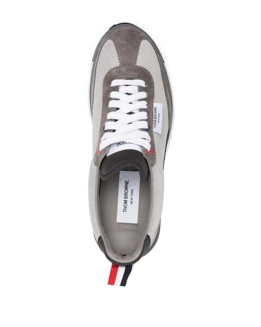 Thom Browne Multicolor Calf Suede Tech Runner