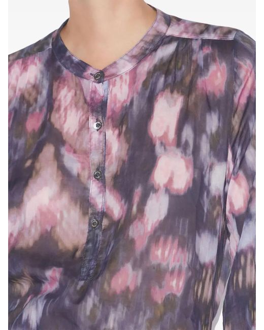 Isabel Marant Purple Maria Blouse