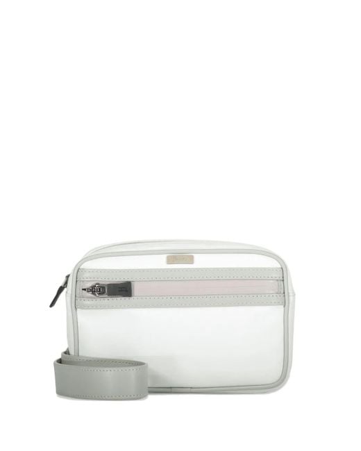 Herno White Logo-Patch Belt Bag