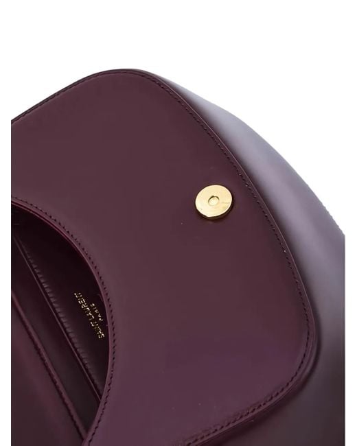 Saint Laurent Voltaire Shoulder Bag Mini Purple