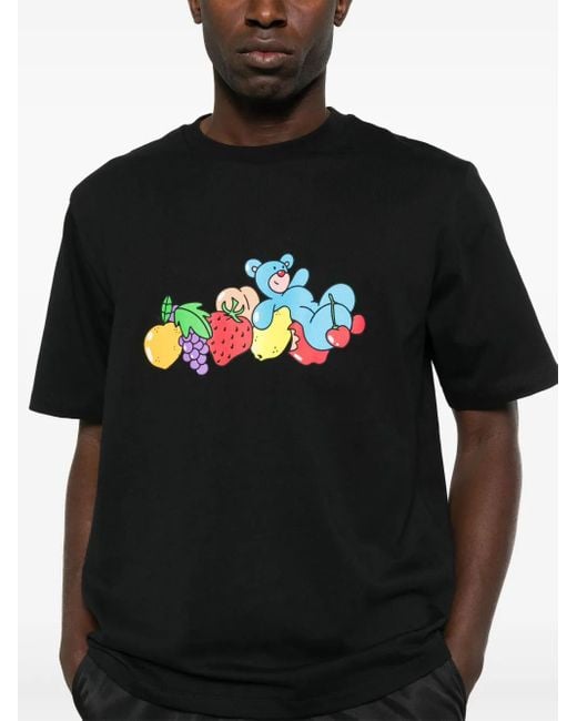 INBETWEENERS Black Graphic-Print T-Shirt
