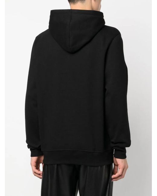 Daily Paper Black Noma Graphic-Print Hoodie for men