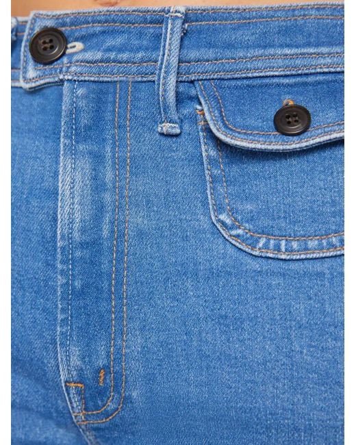 Jean Pocketbook Hustler Roller Heel Mother en coloris Blue