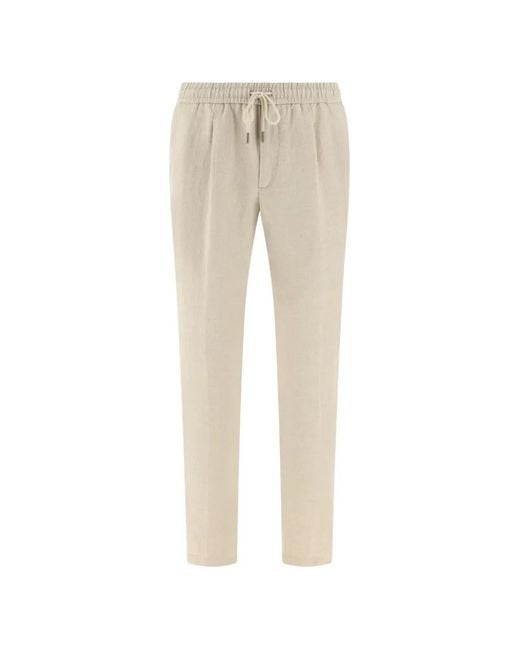 Boggi Natural City Linen Pants for men