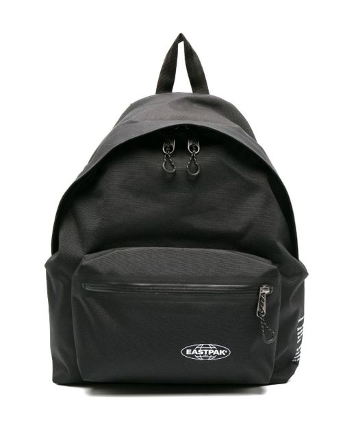 Eastpak Black Pak'r Logo-patch Padded Backpack