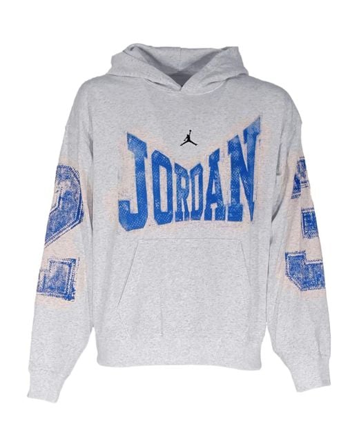 Hoodie Jordan Brooklyn À Logo Imprimé Nike pour homme en coloris Gray